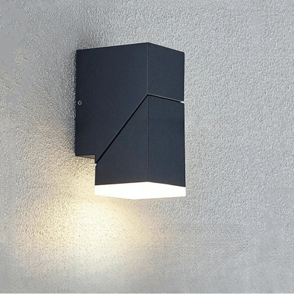 Verthara Outdoor LED Wall Lamp with Motion Sensor – Waterproof Adjustable Brightness Exterior Wall Light for Garden and Porch 1Head / No Sensor