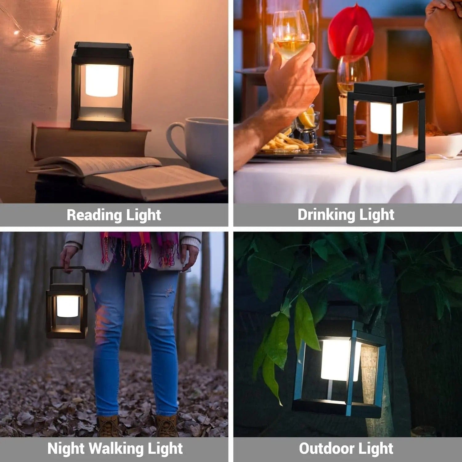 Verthara Outdoor Solar Lantern Light