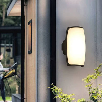 Verthara Outdoor Waterproof LED Wall Lamp for Garden and Porch – IP65 Rated, 7W/12W/24W Options, Warm White C