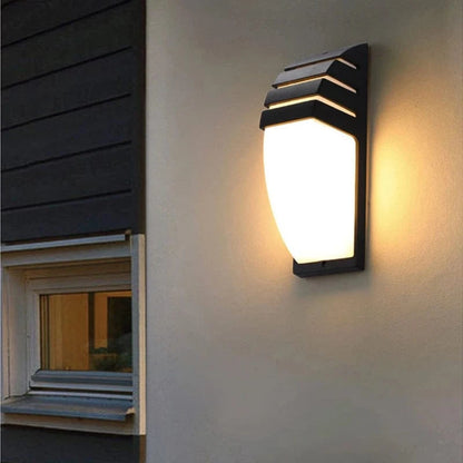 Verthara Outdoor Waterproof LED Wall Lamp – Modern Aluminum Exterior Wall Light for Garden and Porch, E27 Socket, IP65 Rated