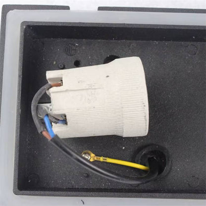 Verthara Outdoor Waterproof LED Wall Lamp – Modern Aluminum Exterior Wall Light for Garden and Porch, E27 Socket, IP65 Rated