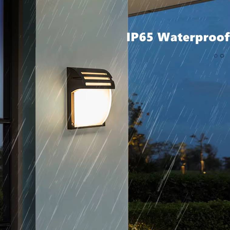 Verthara Outdoor Waterproof LED Wall Lamp – Modern Aluminum Exterior Wall Light for Garden and Porch, E27 Socket, IP65 Rated