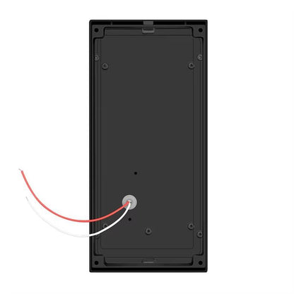 Verthara Outdoor Waterproof LED Wall Lamp – Modern Aluminum Exterior Wall Light for Garden and Porch, E27 Socket, IP65 Rated