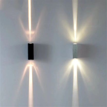 Verthara Outdoor Waterproof LED Wall Lamp – Modern Aluminum Sconce for Porch and Garden Lighting, IP65 Exterior Wall Lights