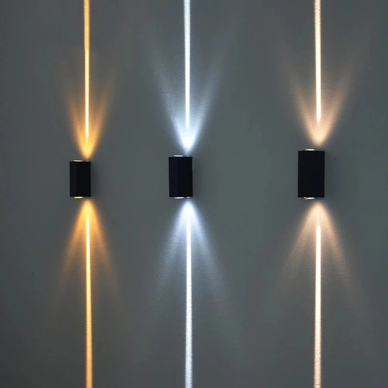 Verthara Outdoor Waterproof LED Wall Lamp – Modern Aluminum Sconce for Porch and Garden Lighting, IP65 Exterior Wall Lights