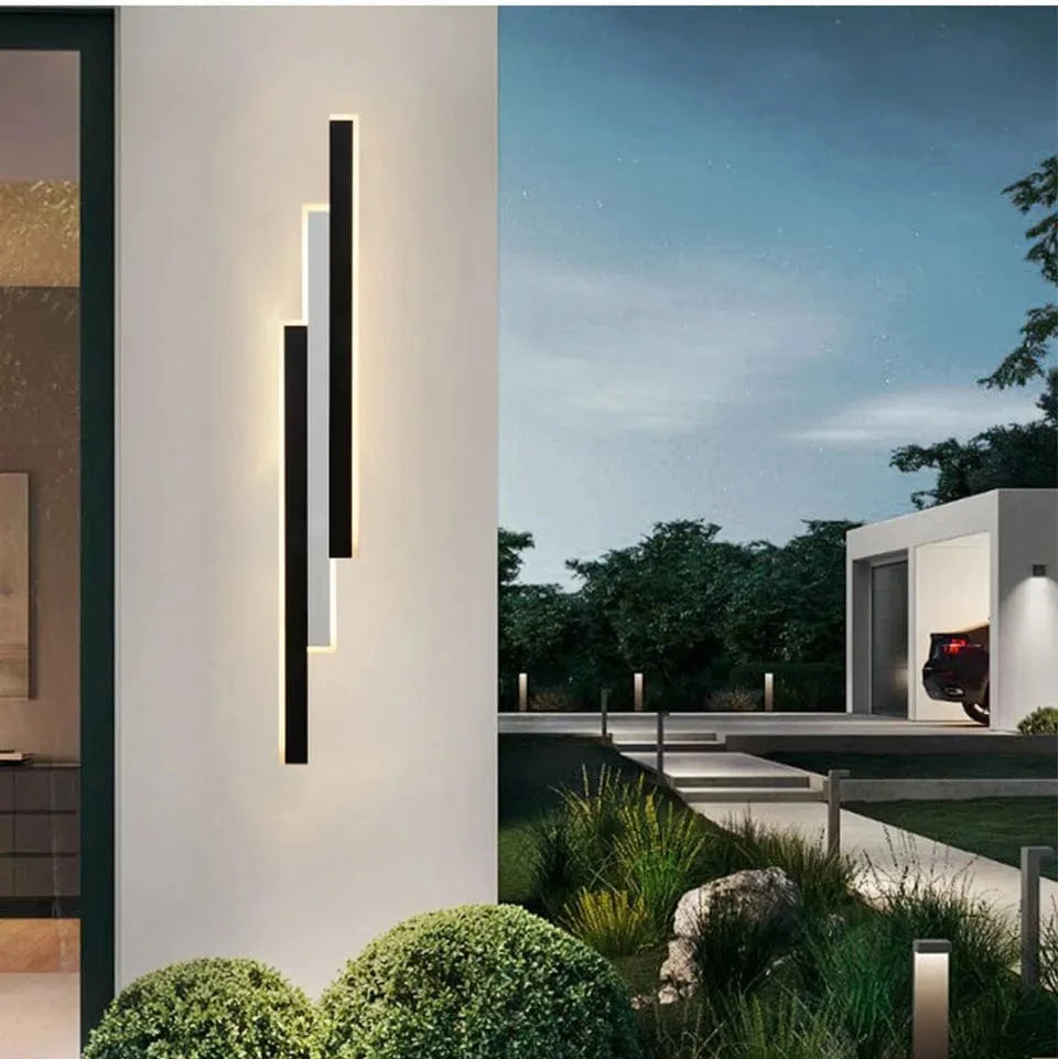 Verthara Outdoor Waterproof LED Wall Lantern – Durable Aluminum Exterior Wall Lamp for Garden and Porch Lighting