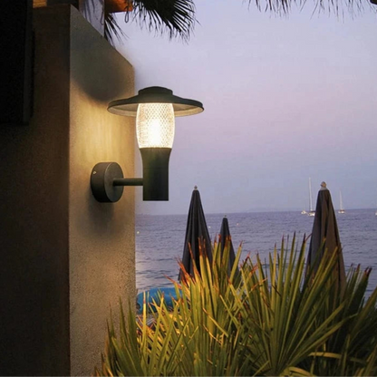 Verthara Outdoor Waterproof LED Wall Light – Modern Garden Wall Lantern with IP65 Rating for Villas and Balconies