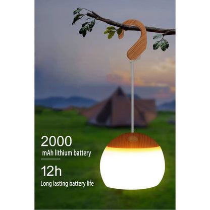 Verthara Portable Waterproof Rechargeable Camping Lantern with USB Charging – Lightweight LED Camping Light for Outdoor Adventures Default