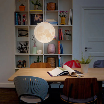 Verthara Premium 3D Moon Medal LED Pendant Light