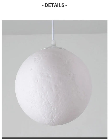 Verthara Premium 3D Moon Medal LED Pendant Light