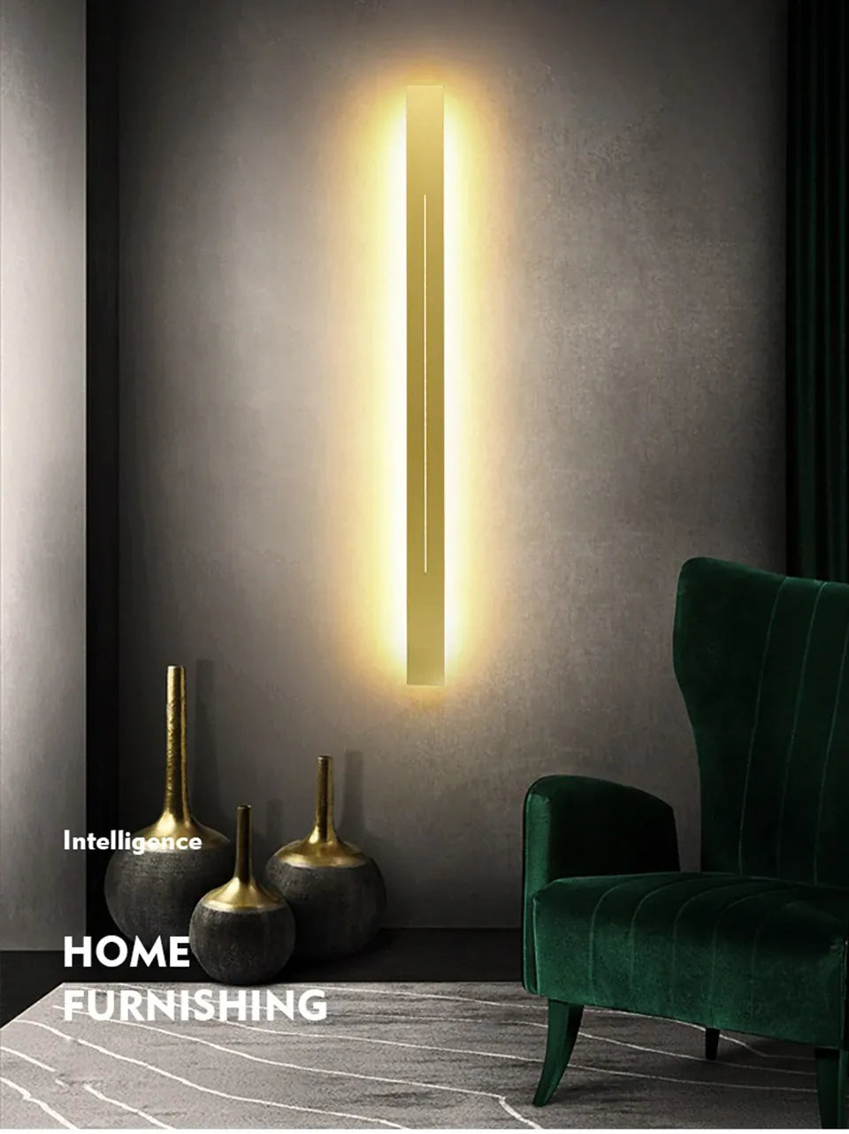 Verthara Premium Acrylic Mirror Wall Sconce