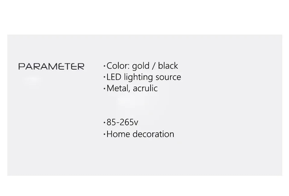 Verthara Premium Acrylic Mirror Wall Sconce
