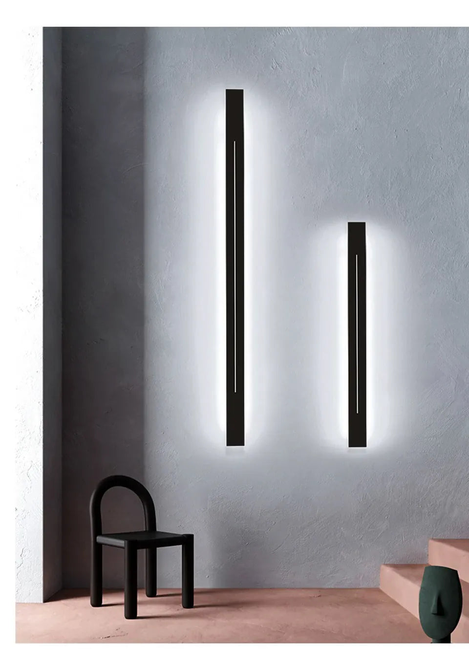Verthara Premium Acrylic Mirror Wall Sconce