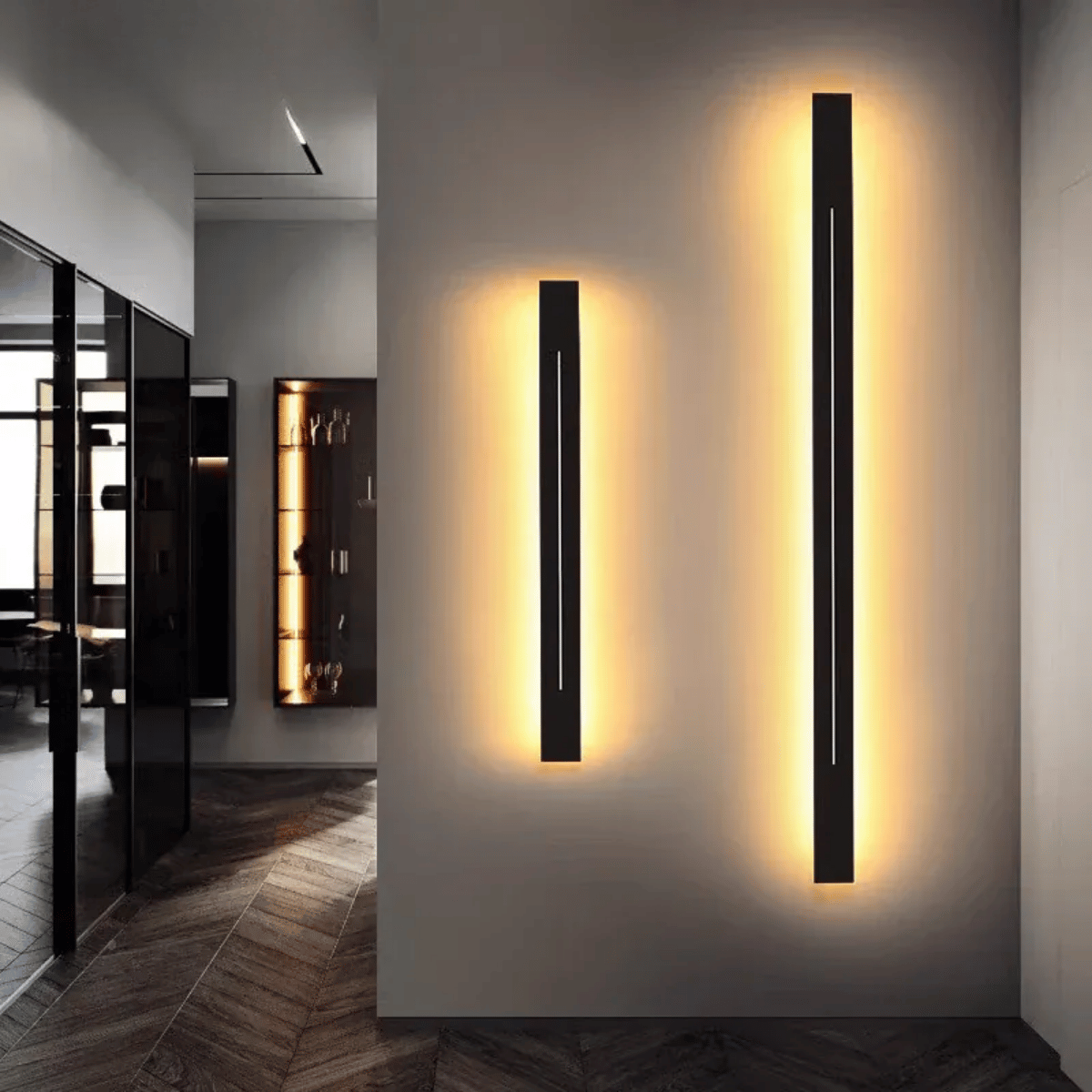 Verthara Premium Acrylic Mirror Wall Sconce