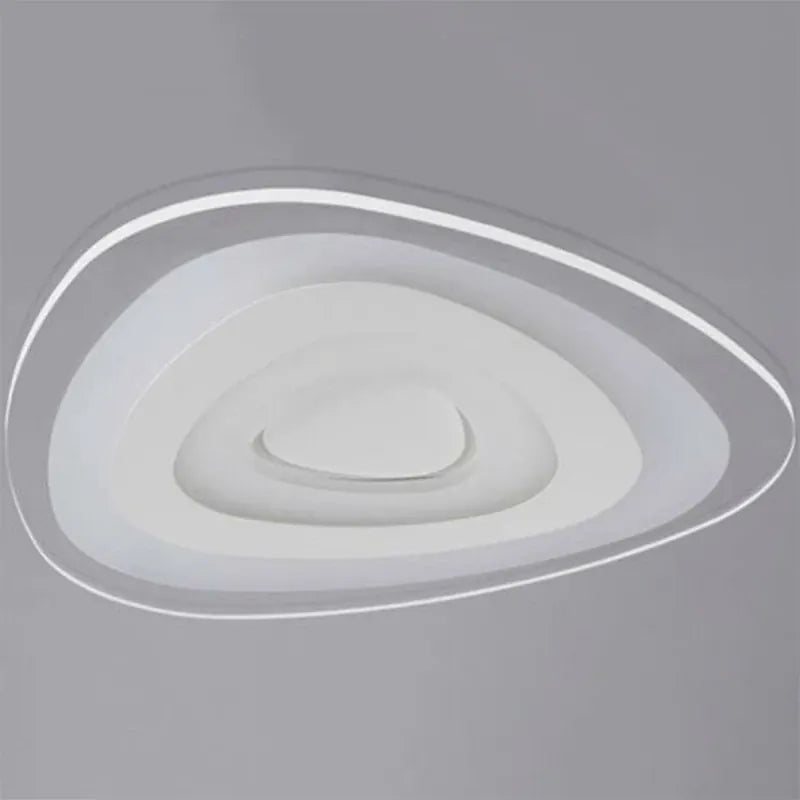 Verthara Premium Acrylic Triangle LED Ceiling Light Dimmable Flush Mount