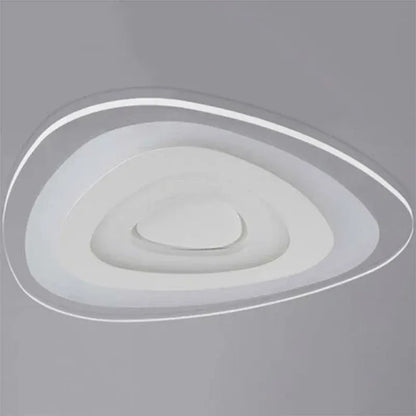 Verthara Premium Acrylic Triangle LED Ceiling Light Dimmable Flush Mount