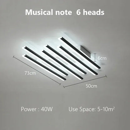Verthara Premium Fishbone Acrylic LED Ceiling Light