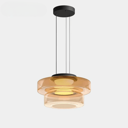 Verthara Premium Adjustable LED Glass Pendant Light for Kitchen Island – Modern Pendant Lighting with Energy Efficient Illumination