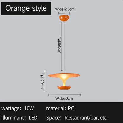 Verthara Premium Adjustable LED Pendant Light - Ceiling Mount - Minimalist - Artistic Design - 24cm - Ideal For Kitchen Island - Indoor Use
