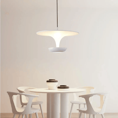 Verthara Premium Adjustable LED Pendant Light - Ceiling Mount - Minimalist - Artistic Design - 24cm - Ideal For Kitchen Island - Indoor Use