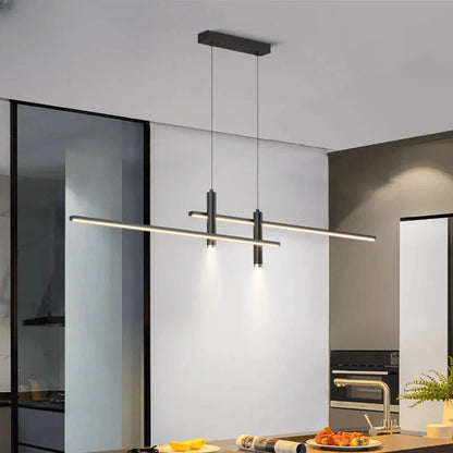 Verthara Premium Adjustable Linear Pendant Chandelier