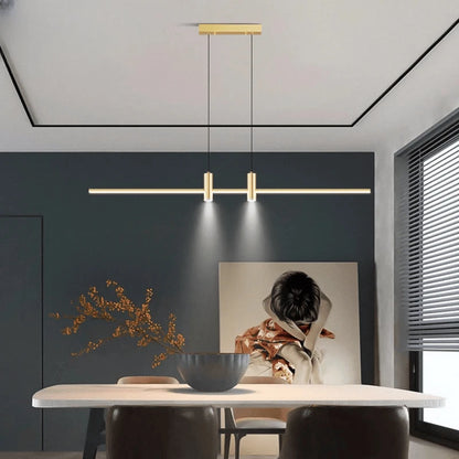 Verthara Premium Adjustable Linear Pendant Chandelier