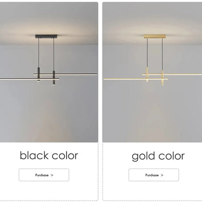 Verthara Premium Adjustable Linear Pendant Chandelier