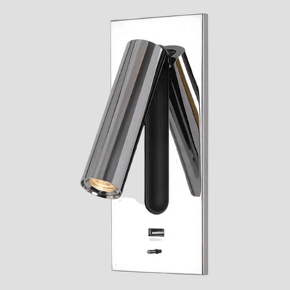 Verthara Premium Adjustable USB Bedside Reading Wall Sconce