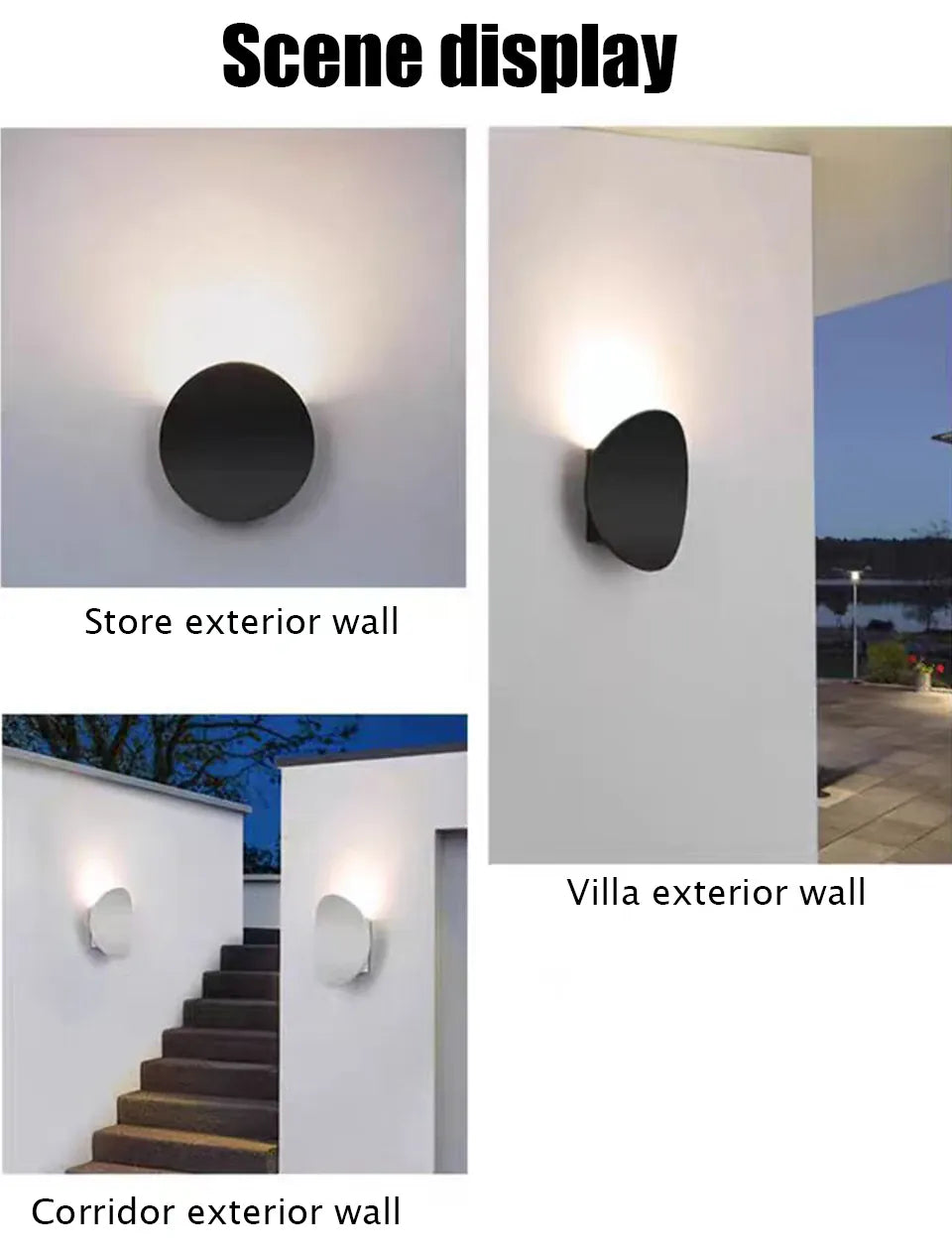 Verthara Premium Aluminium Exterior Porch Wall Light