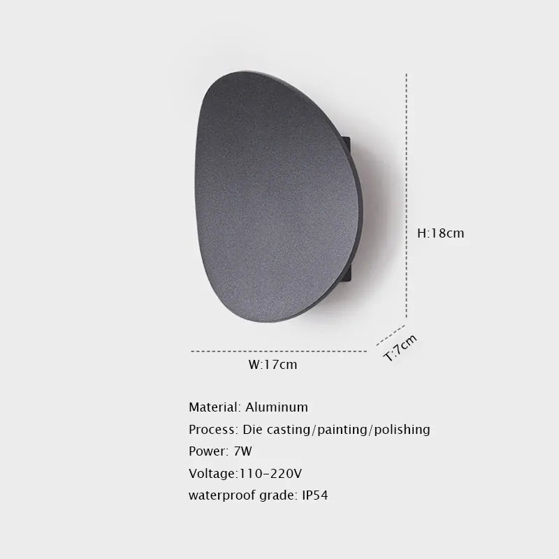 Verthara Premium Aluminium Exterior Porch Wall Light