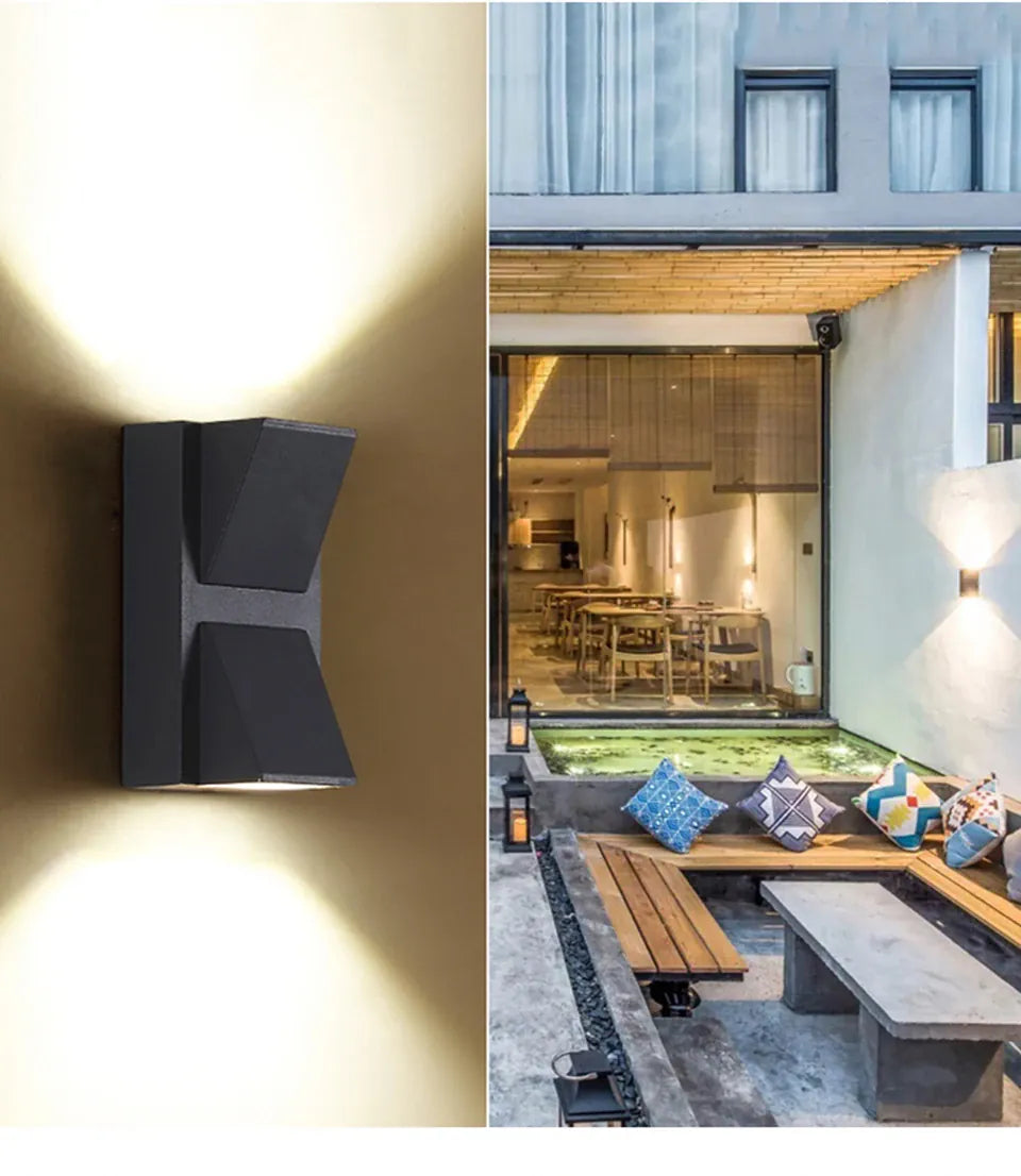 Verthara Premium Aluminium IP65 Outdoor Wall Light