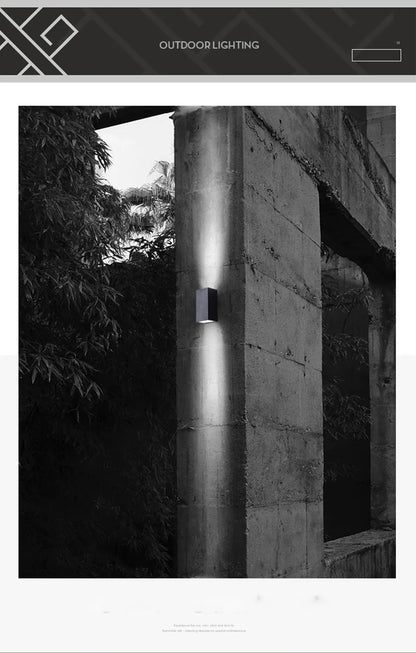 Verthara Premium Aluminium Outdoor Corridor Wall Light