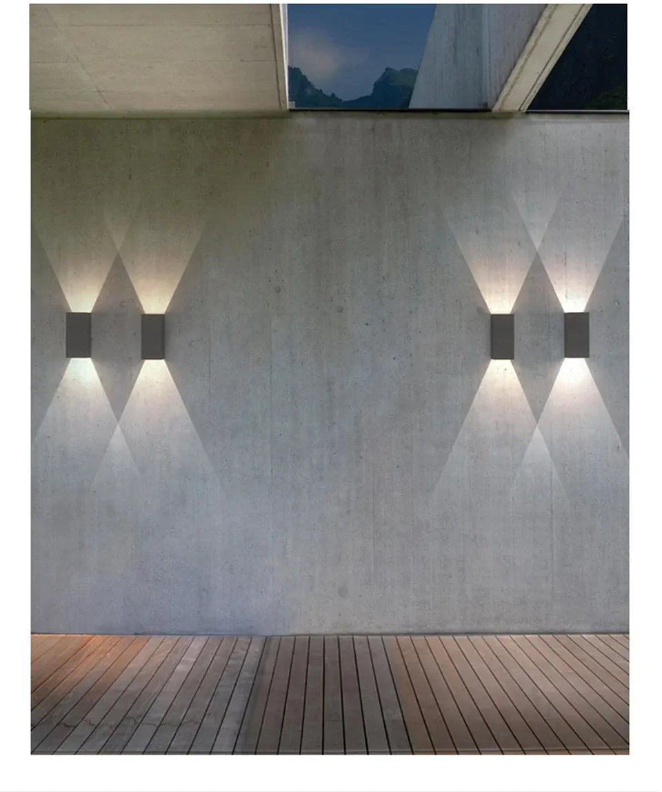 Verthara Premium Aluminium Outdoor Corridor Wall Light