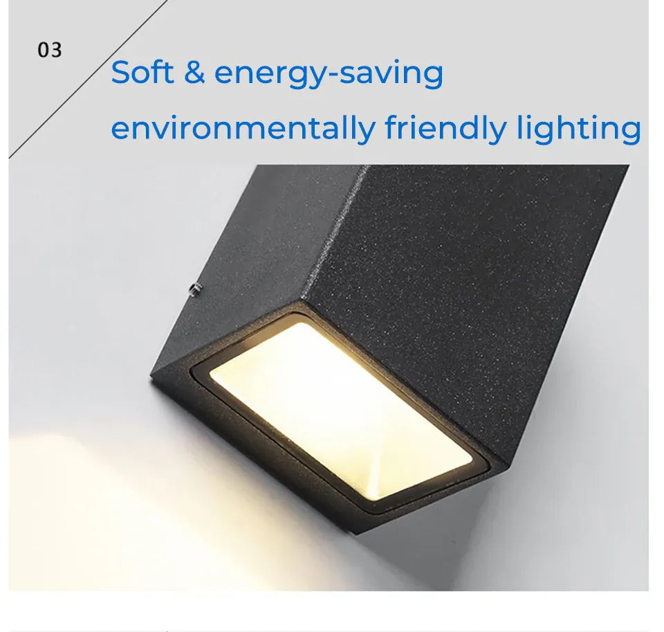 Verthara Premium Aluminium Outdoor Corridor Wall Light