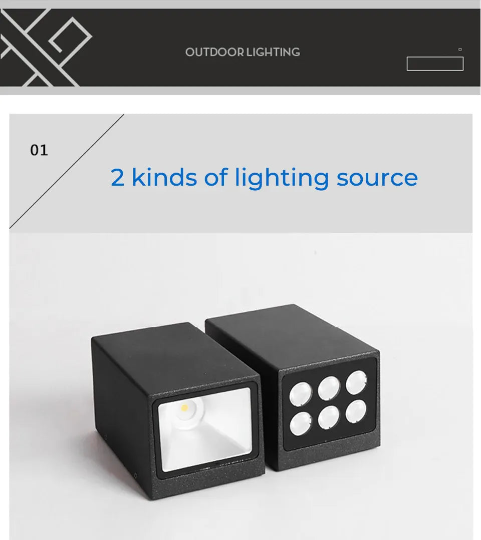 Verthara Premium Aluminium Outdoor Corridor Wall Light