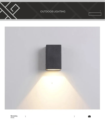 Verthara Premium Aluminium Outdoor Corridor Wall Light