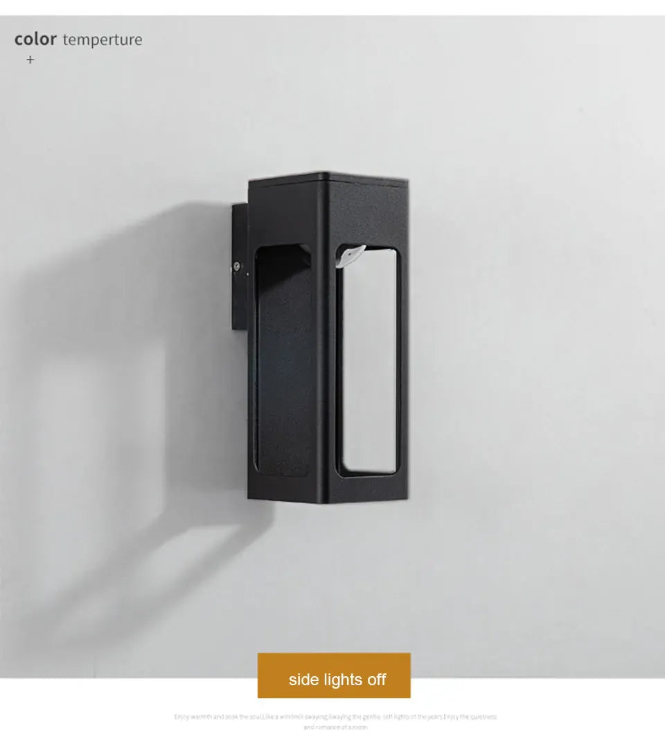 Verthara Premium Aluminium Outdoor Garden Wall Sconce