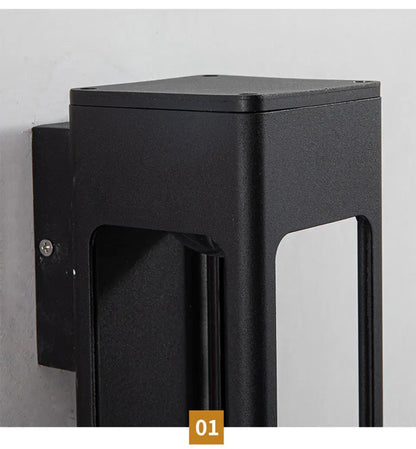 Verthara Premium Aluminium Outdoor Garden Wall Sconce