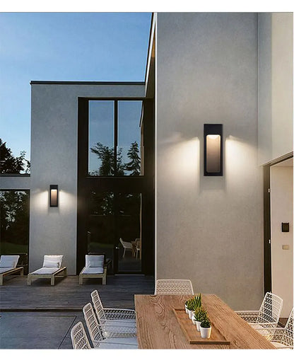 Verthara Premium Aluminium Outdoor Garden Wall Sconce