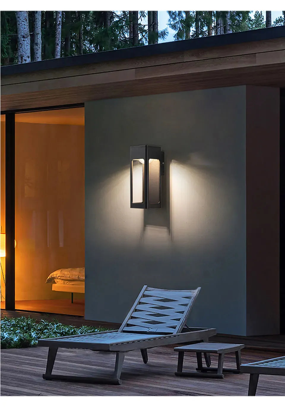 Verthara Premium Aluminium Outdoor Garden Wall Sconce