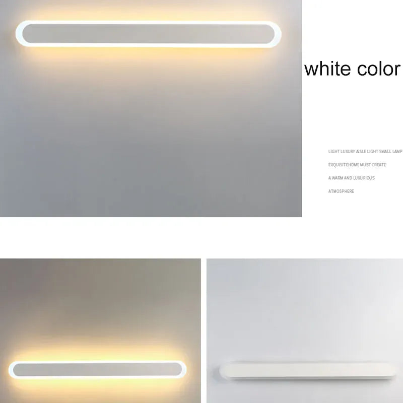 Verthara Premium Aluminium Outdoor LED Wall Light 30x8cm / White color