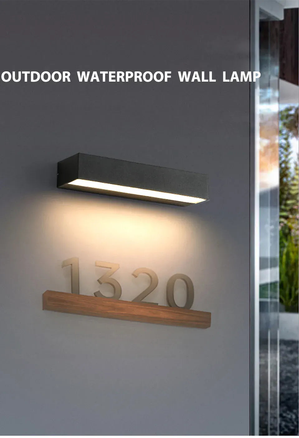 Verthara Premium Aluminium Outdoor Porch Wall Sconce