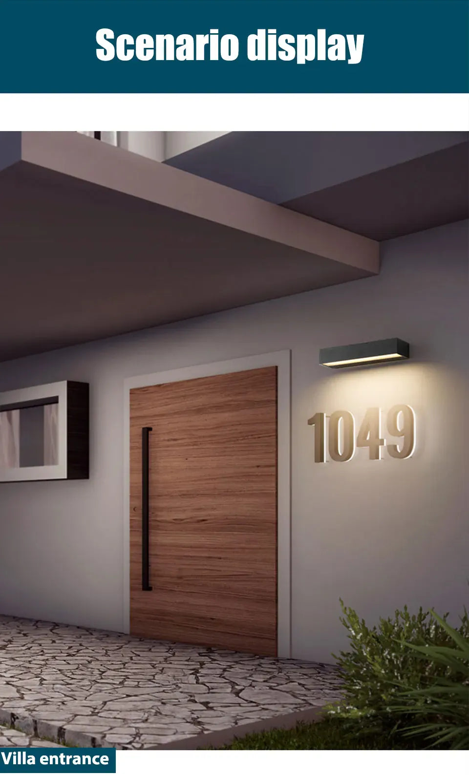 Verthara Premium Aluminium Outdoor Porch Wall Sconce