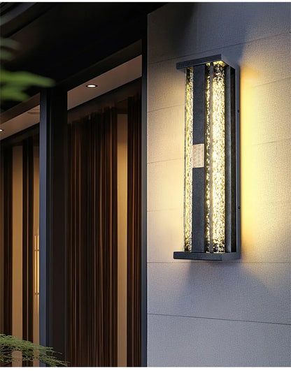 Verthara Premium Asian-Inspired Stainless Steel Outdoor Sconce
