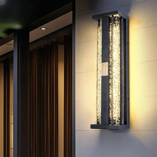 Verthara Premium Asian-Inspired Stainless Steel Outdoor Sconce
