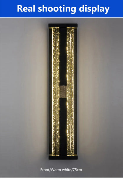 Verthara Premium Asian-Inspired Stainless Steel Outdoor Sconce