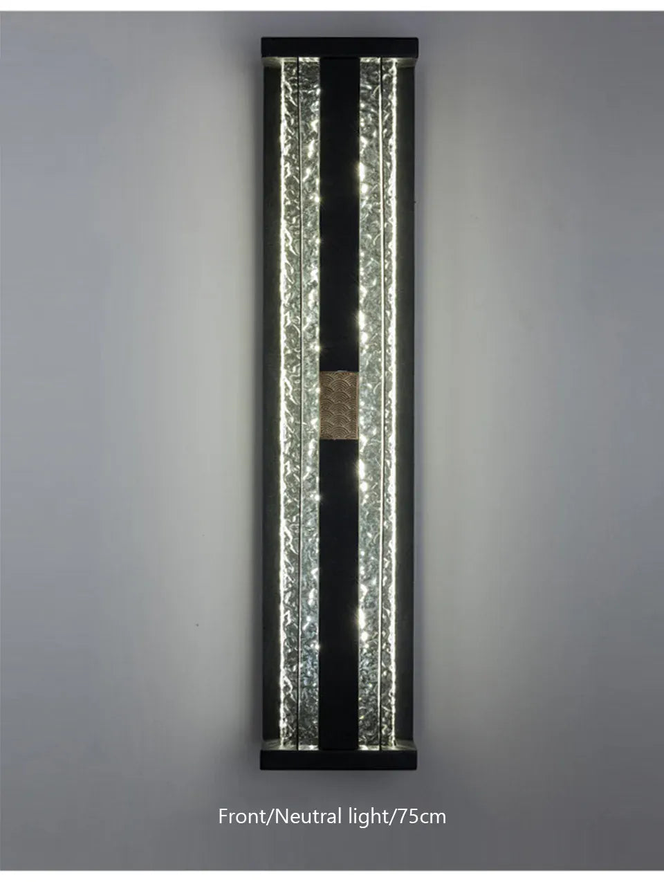 Verthara Premium Asian-Inspired Stainless Steel Outdoor Sconce