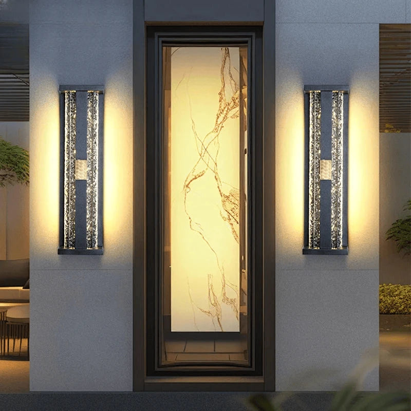 Verthara Premium Asian-Inspired Stainless Steel Outdoor Sconce