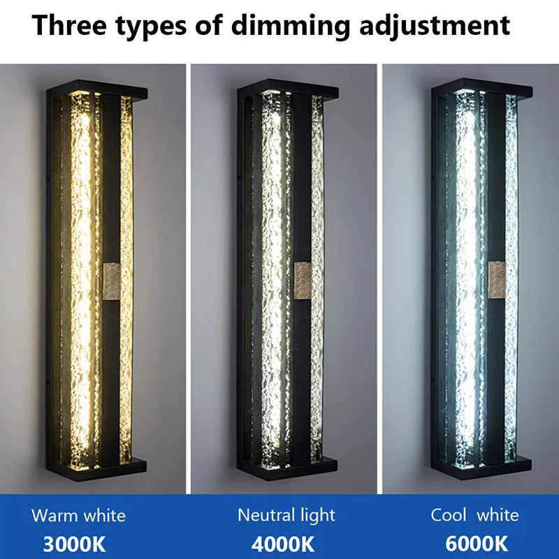 Verthara Premium Asian-Inspired Stainless Steel Outdoor Sconce