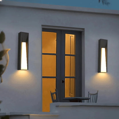 Verthara Premium Black Exterior Porch Wall Light